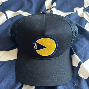 Red Bull Pac-Man trucker hat